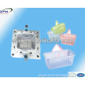 Daily necessities injection plastic basket mould workshop